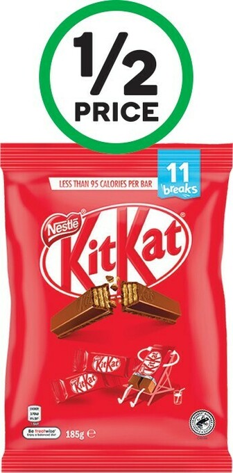 Woolworths Nestle Kit Kat Original Funpack 185g Pk 11 offer