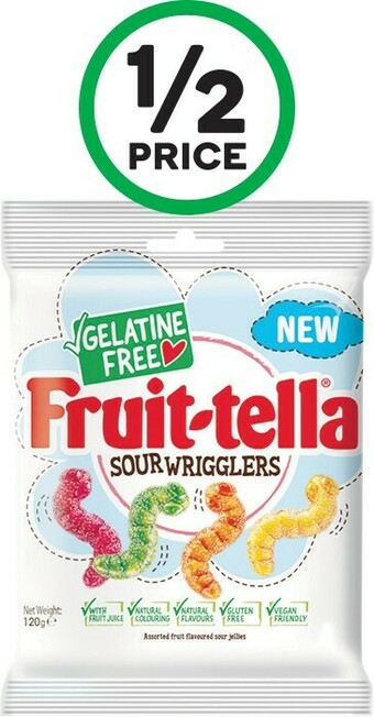 Fruit-tella Lollies 120g