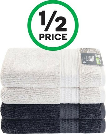Woolworths Inspire Premium Organic Bath Towel offer
