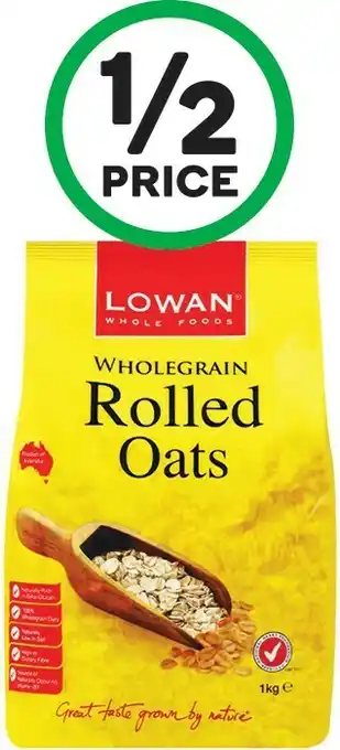 Woolworths Lowan’s Oats 1 kg offer