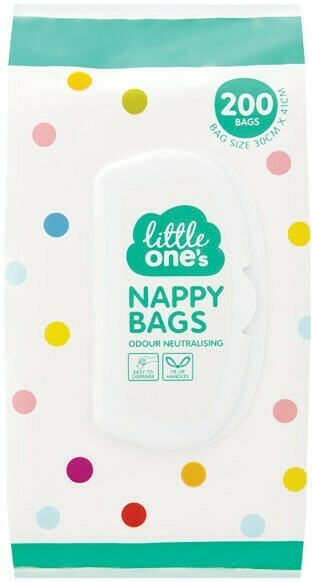 Woolworths Little One’s Nappy Bags Pk 200 offer