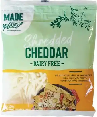Woolworths Made With Plants Shredded Cheese 200g – From the Fridge offer