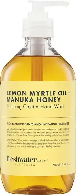 Woolworths Freshwater Lemon Myrtle Oil Plus Manuka Honey Hand Wash 500ml offer