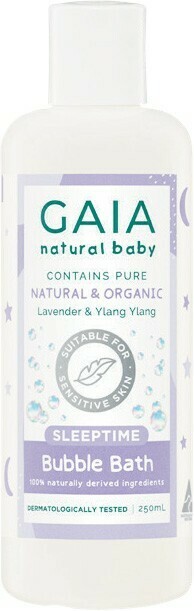Woolworths Gaia Natural Baby Sleeptime Bubble Bath 250ml offer