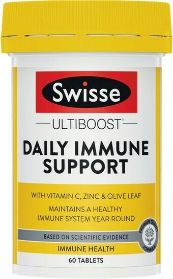 Woolworths Swisse Ultiboost Daily Immune Support Tablets Pk 60* offer