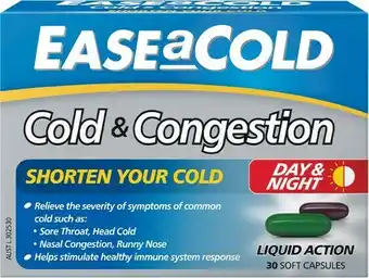 Woolworths Ease A Cold Day & Night Pk 30# offer