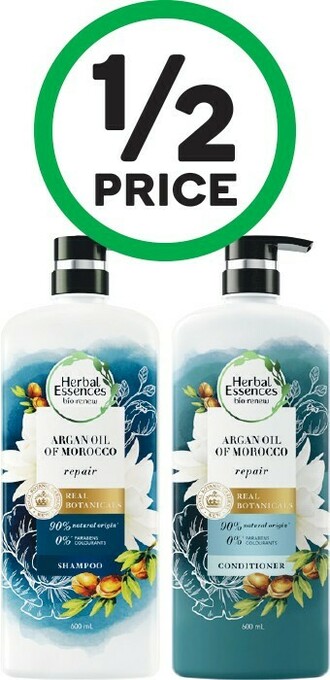 Herbal Essences Bio Renew Shampoo or Conditioner 600ml