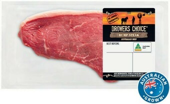 Coles Drovers Choice Beef Rump Steak 230g offer