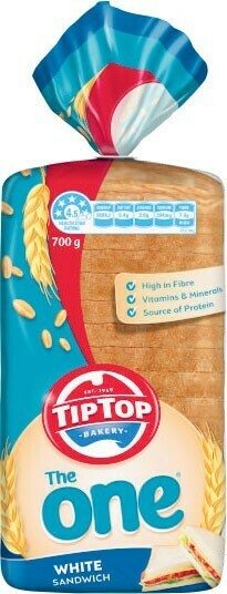 Coles Tip Top The One Bread 700g offer