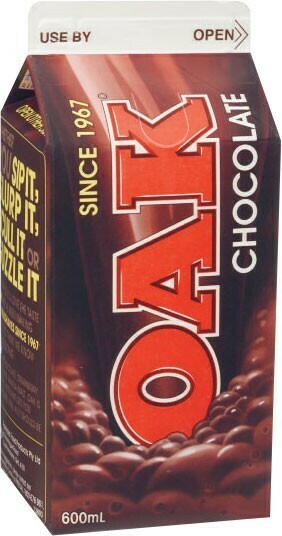 Coles Oak Flavoured Milk 600mL offer