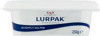 Coles Lurpak Butter Spreadable Tub 250g offer