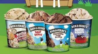Coles Ben & Jerry’s Ice Cream Tub 438mL-458mL offer
