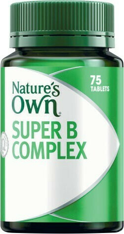 Coles Nature’s Own Super B Complex Tablets 75 Pack offer