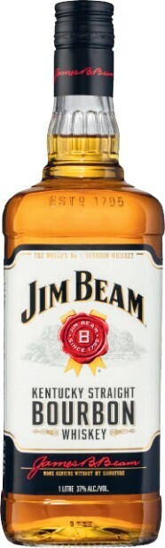 Coles Jim Beam White Bourbon 1 Litre offer