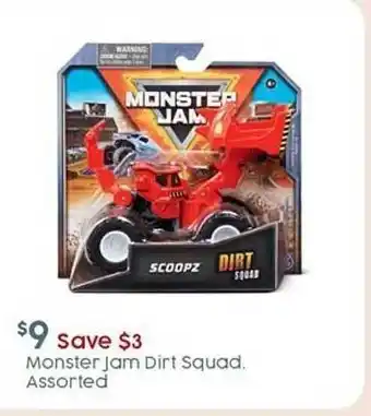 Target Monster jam dirt squad offer