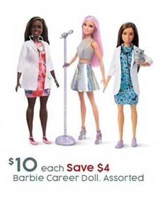 Target Barbie career doll offer