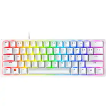 JB Hi-Fi Razer huntsman mini 60% optical gaming keyboard mercury edition (linear red switch) offer