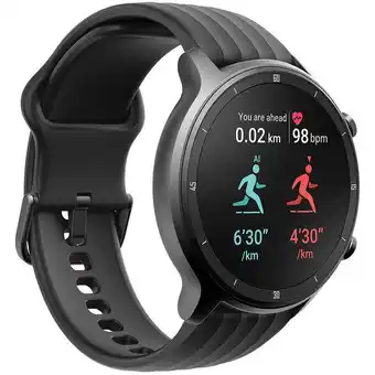 JB Hi-Fi Ryze flex fitness & wellbeing smart watch (dark grey/black) offer