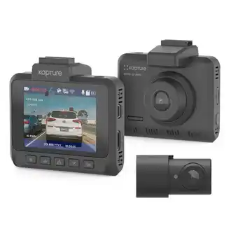 JB Hi-Fi Kapture kpt-1024 fhd front and rear cash camera with 2.4" screen wi-fi/gps logger offer