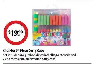Chalkios 54 piece carry case