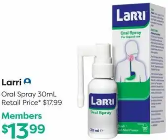 Larri Oral Spray 30 ml