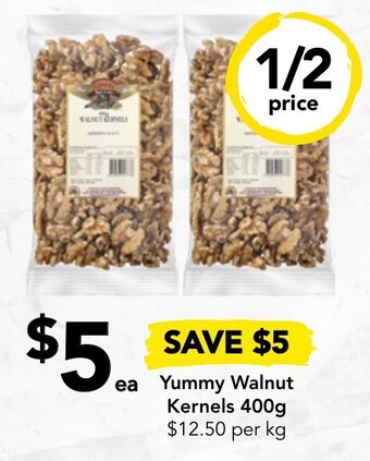 Drakes Yummy Walnut Kernels 400g offer