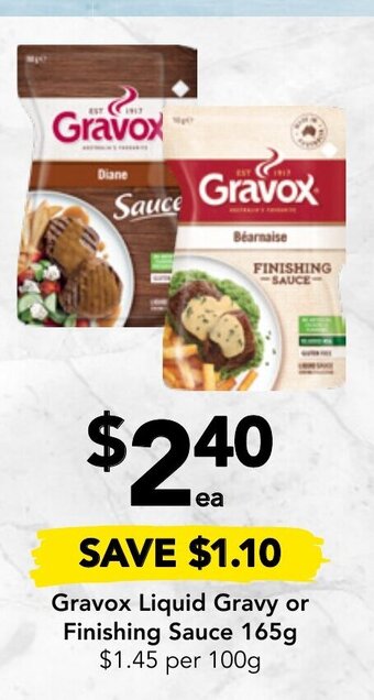 Drakes Gravox Liquid Gravy or Finishing Sauce 165g offer