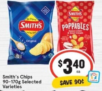IGA Smith's Chips 90-170g offer