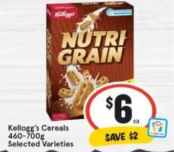Kellogg's Cereals 460-700g