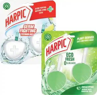 Coles Harpic Germ Fighting or Eco Fresh Toilet Cleaner 2 Pack offer