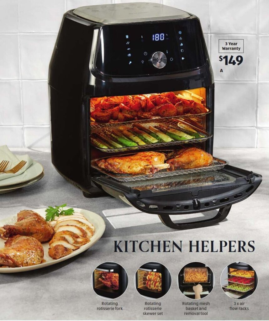 16L Multifunction Air Fryer Oven offer at ALDI