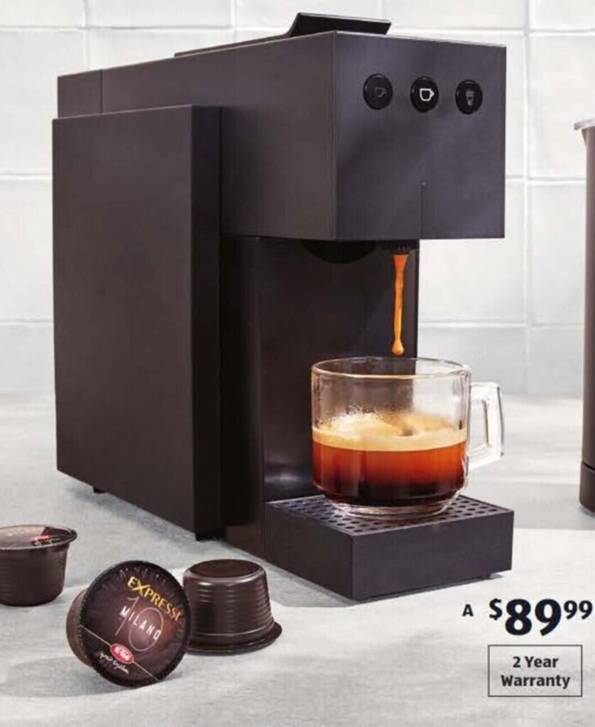 Coffee Capsule Machine offer at ALDI