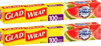 Coles Glad Cling Wrap 100 Metre offer
