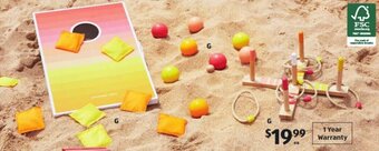 Coconut Grove Small Wooden Lawn Games