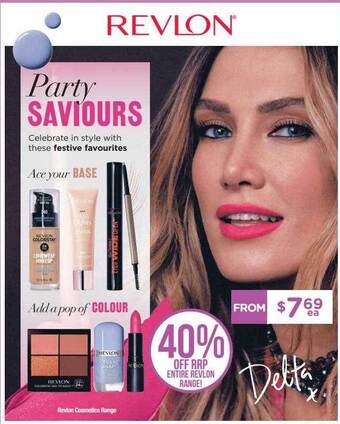 Chemist Warehouse Revlon cosmetics range offer