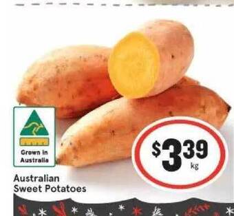 IGA Australian sweet potatoes offer