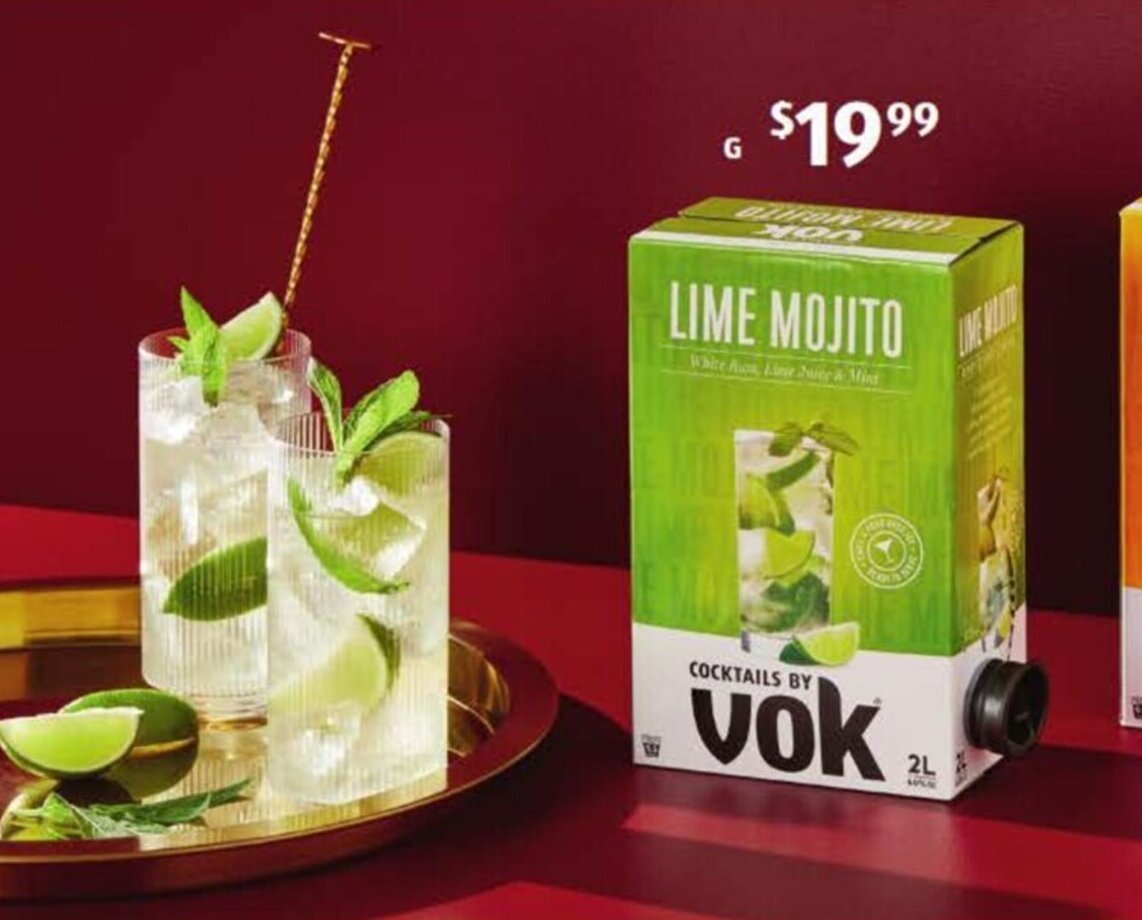 Vok Lime Mojito L offer at ALDI