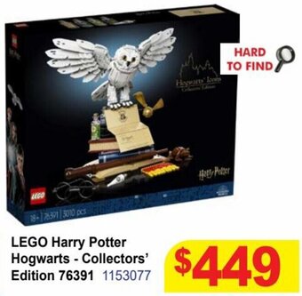 Mr Toys Lego Harry Potter Hogwarts- Collector's Edition 76391 offer