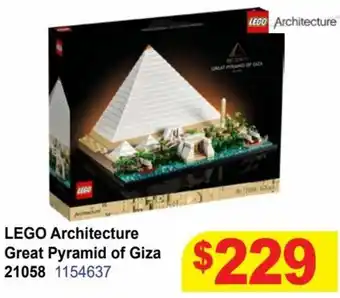 Mr Toys Lego Architecture Great Pyramid of Giza 21058 offer