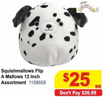 Mr Toys Squishmallows Flip A Mallows 12 Inch Assortment offer