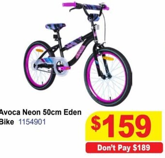 Mr Toys Avoca Neon 50cm Eden Bike offer