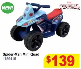 Mr Toys Spider-Man Mini Quad offer
