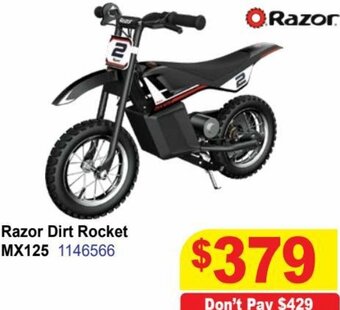 Mr Toys Razor Dirt Rocket MX125 offer