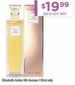 Chemist Warehouse Elizabeth arden 5th avenue edp offer