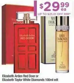 Elizabeth arden red door or elizabeth taylor white diamonds edt
