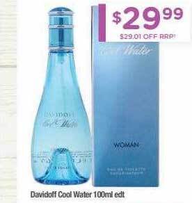 Chemist Warehouse Davidoff cool water edt offer