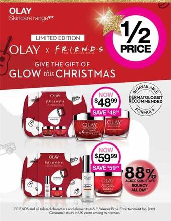 Priceline Olay skincare range offer
