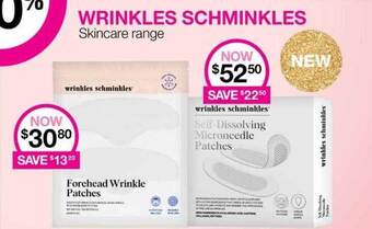 Wrinkles schminkles skincare range