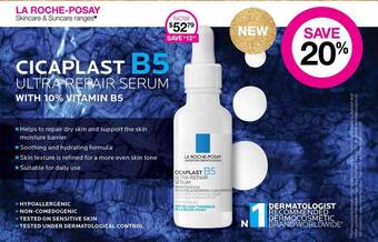 Priceline La roche-posay skincare & suncare ranges offer