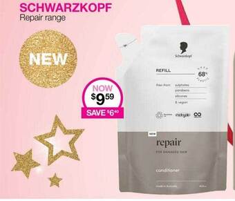 Priceline Schwarzkopf repair range offer